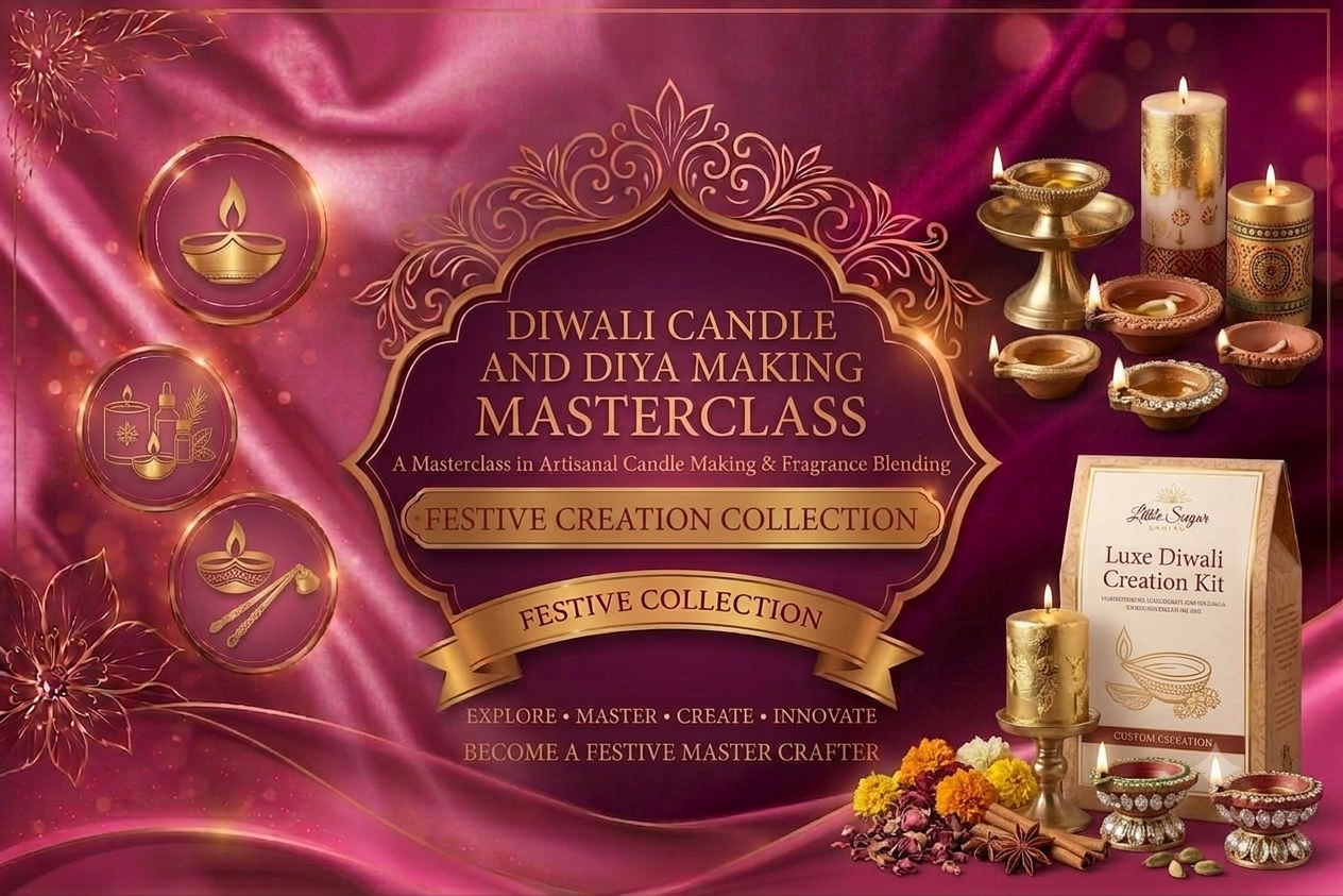 Diwali Candle And Diya Making Masterclass
